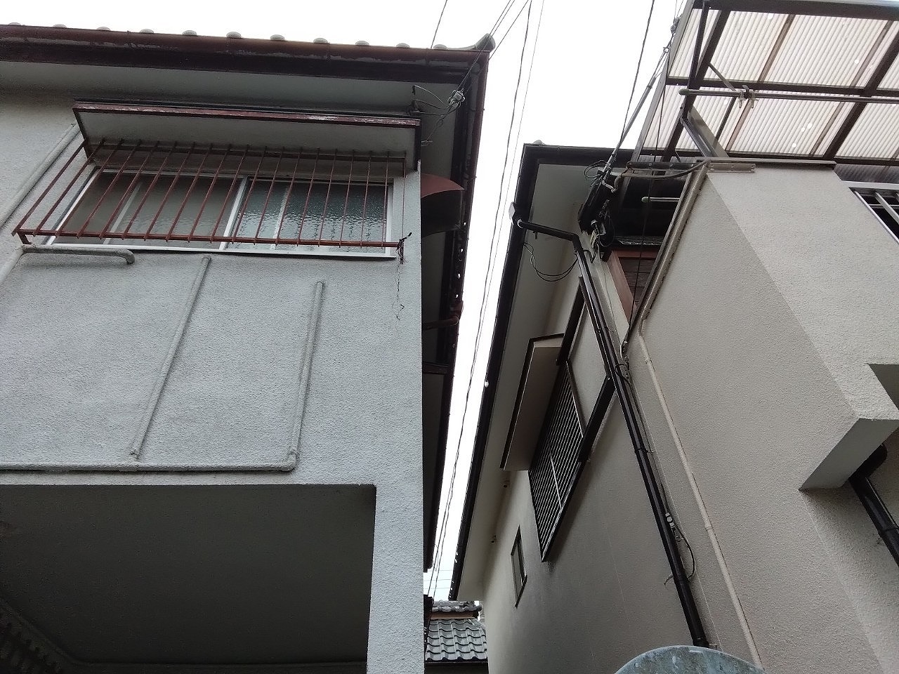 高砂市　軒樋　貫通